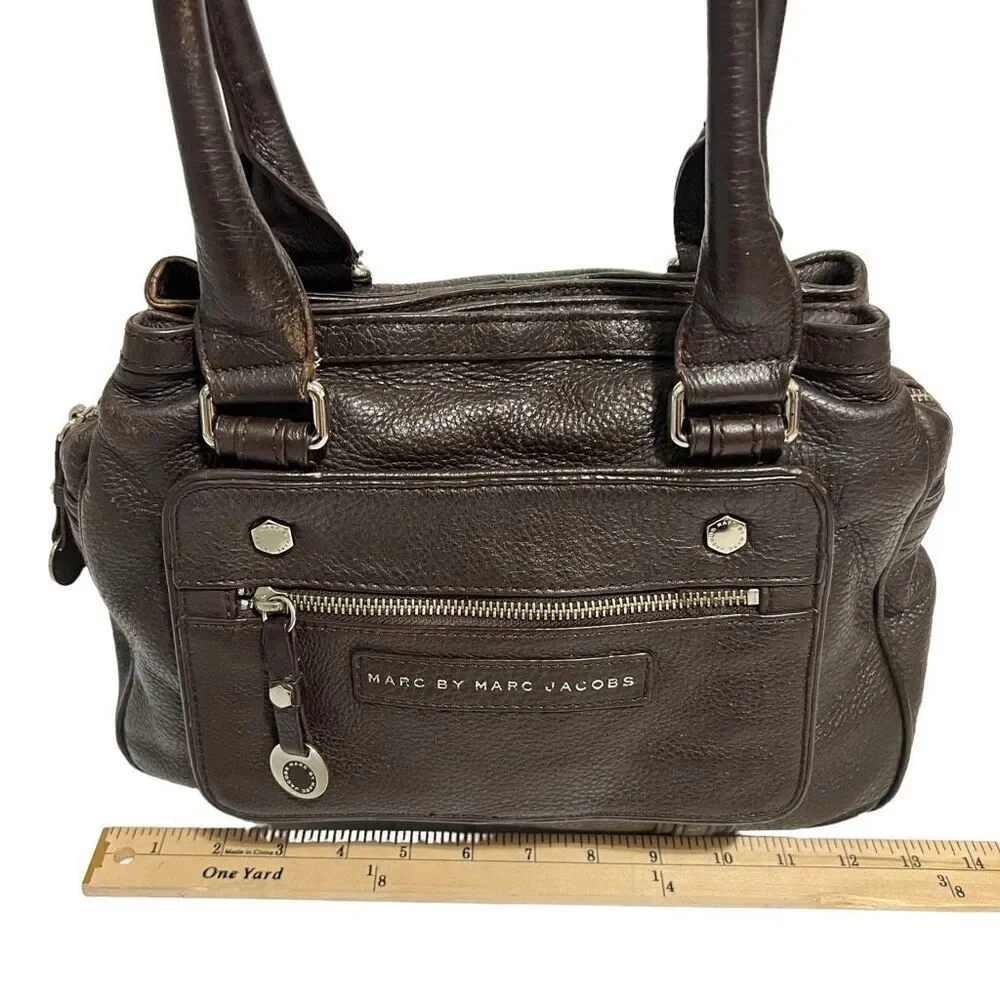 MARC BY MARC JACOBS Brown Leather Shoulder Bag
